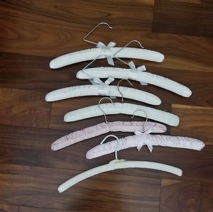 (7) Assorted Cushioned Hangers